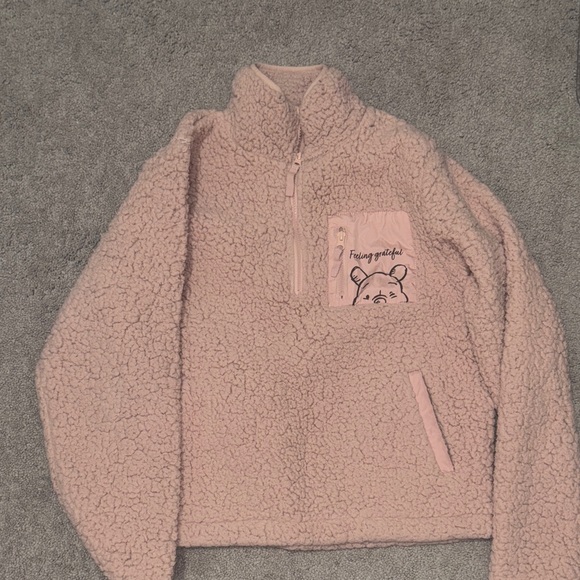 Disney Jackets & Blazers - Disney Pink Sherpa Jacket for Women